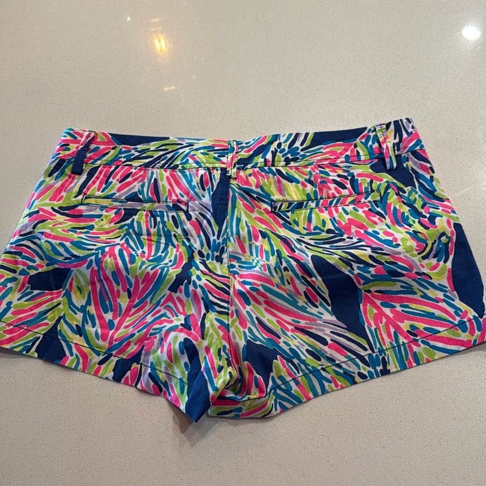 Lilly Pullitzer The Walsh Short Cotton Size 12 - Picture 2 of 5